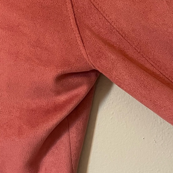 Blank NYC Medium Faux Suede Zipper Front Funnel Neck Jacket - Picture 10 of 13